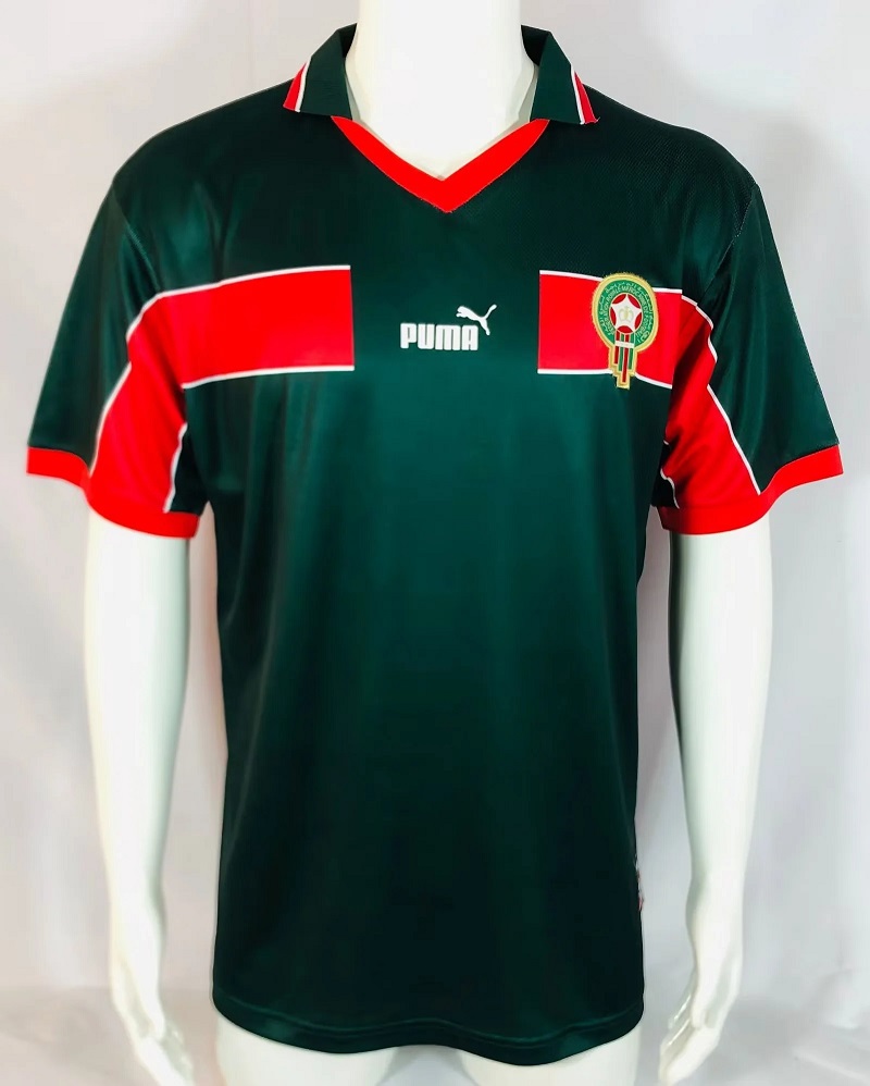 AAA Quality Morocco 1998 World Cup Home Soccer Jersey